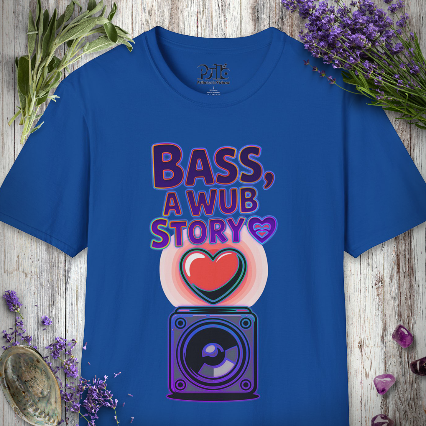 "A Wub Story (Sub Heart) V2" T-SHIRT