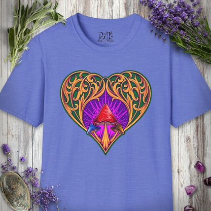 Mushroom Heart Ornament T-SHIRT