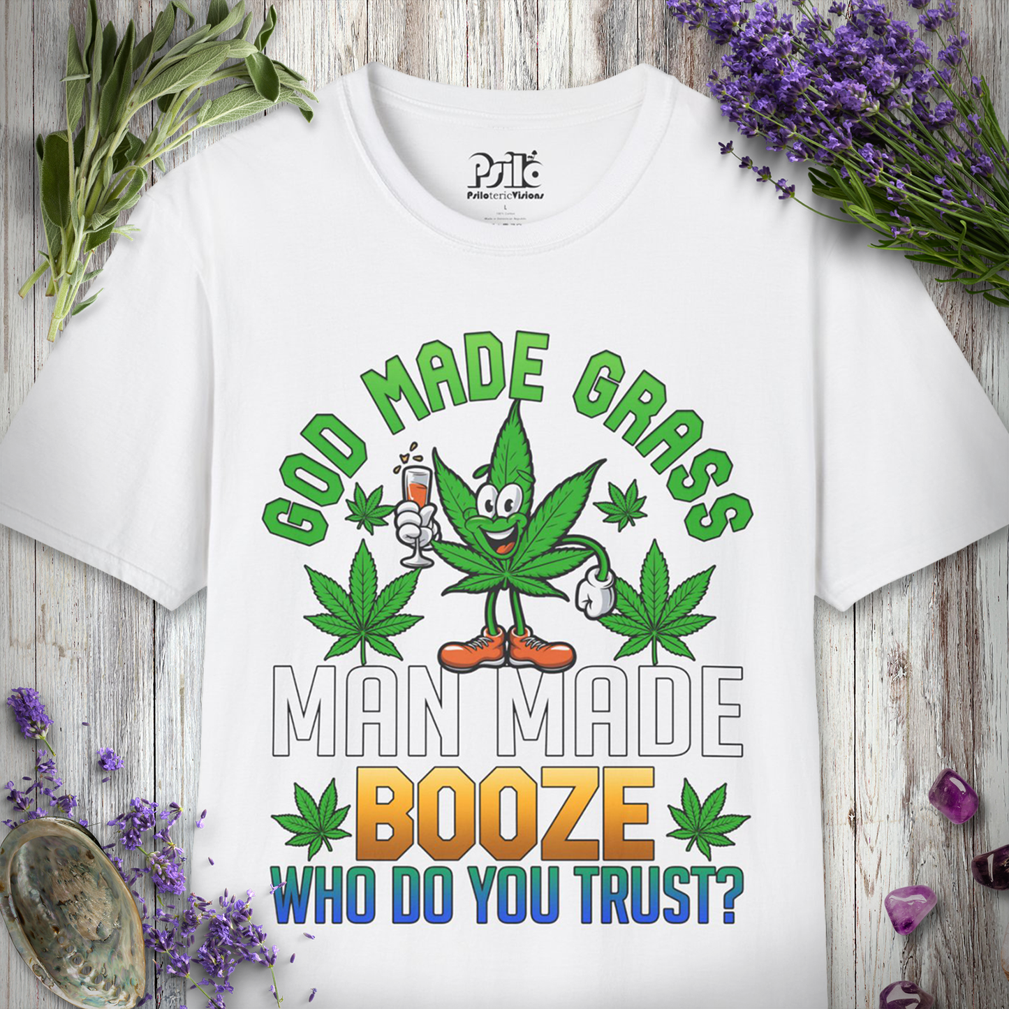 God Made Grass T-SHIRT