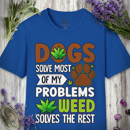Weed Solves Problems T-SHIRT