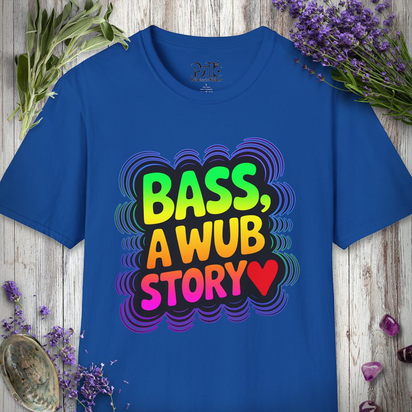 "A Wub Story (Typography)" T-SHIRT