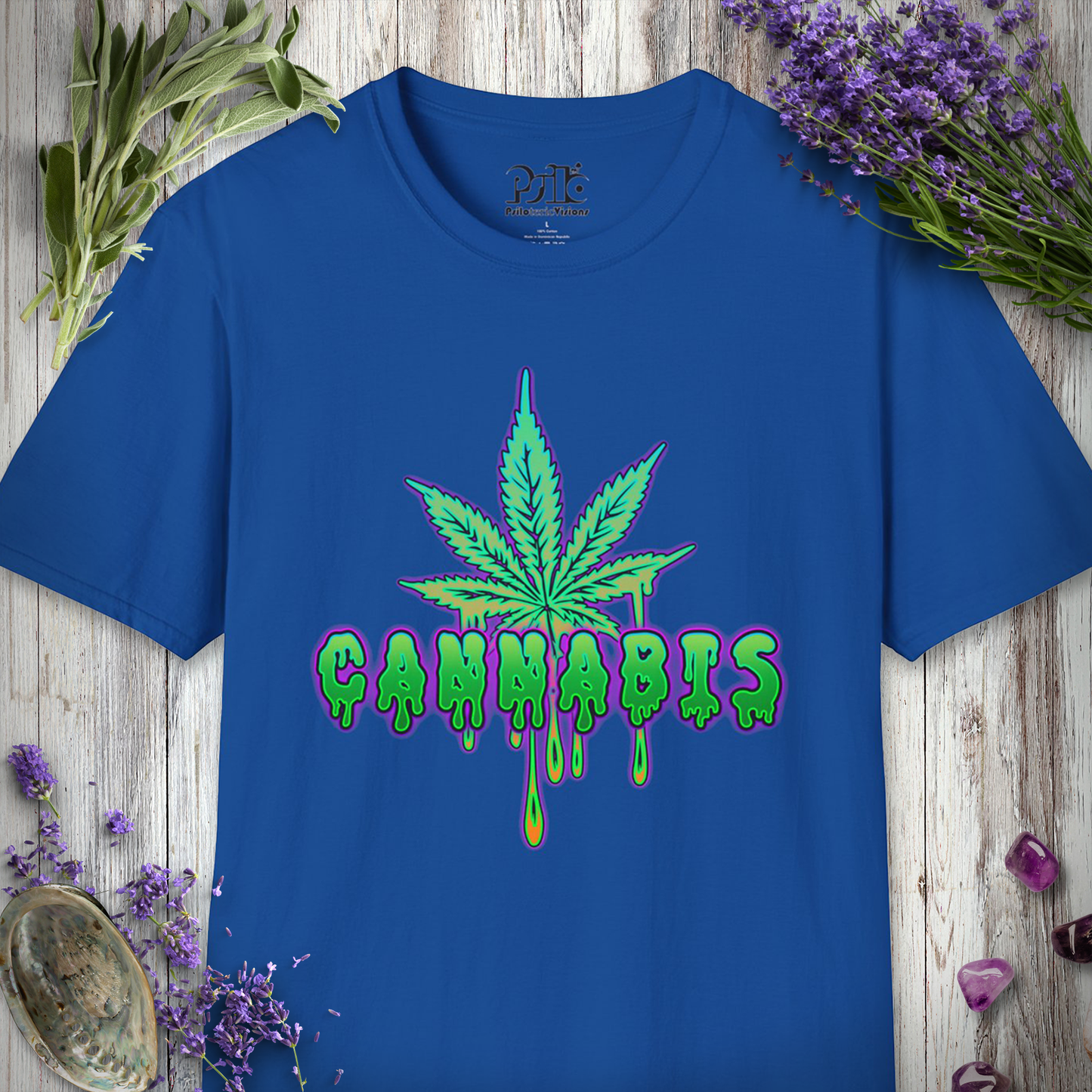 Trippy Cannabis T-SHIRT