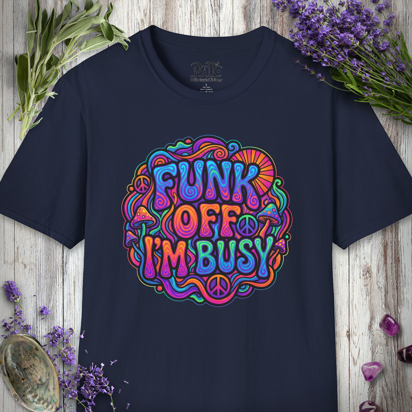"Funk Off Mushrooms" T-SHIRT