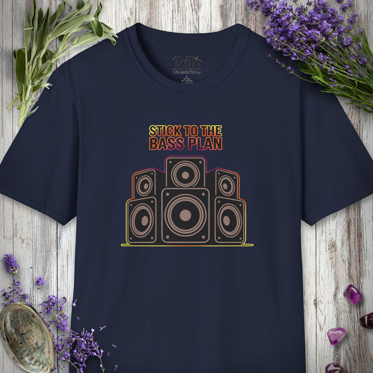 "Stick to the Bass Plan" T-SHIRT