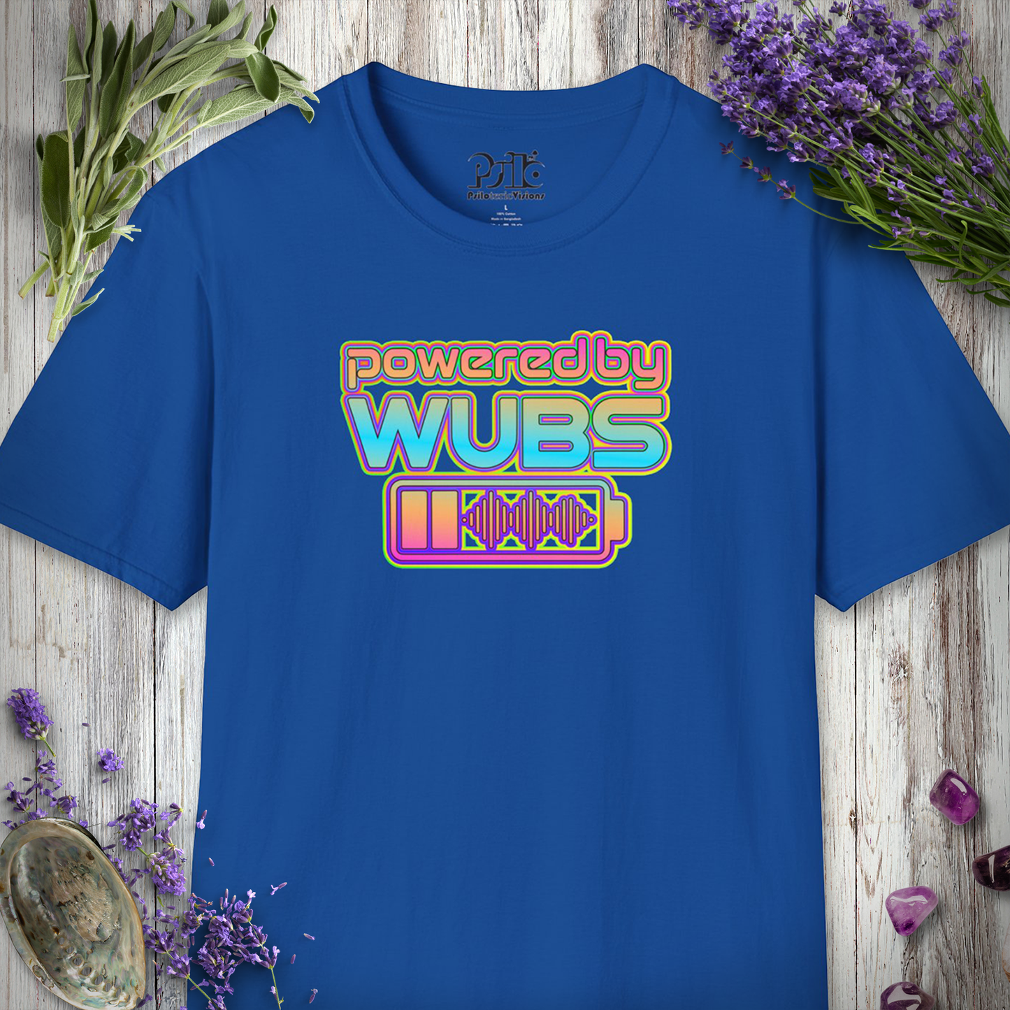 "Powered By Wubs" T-SHIRT