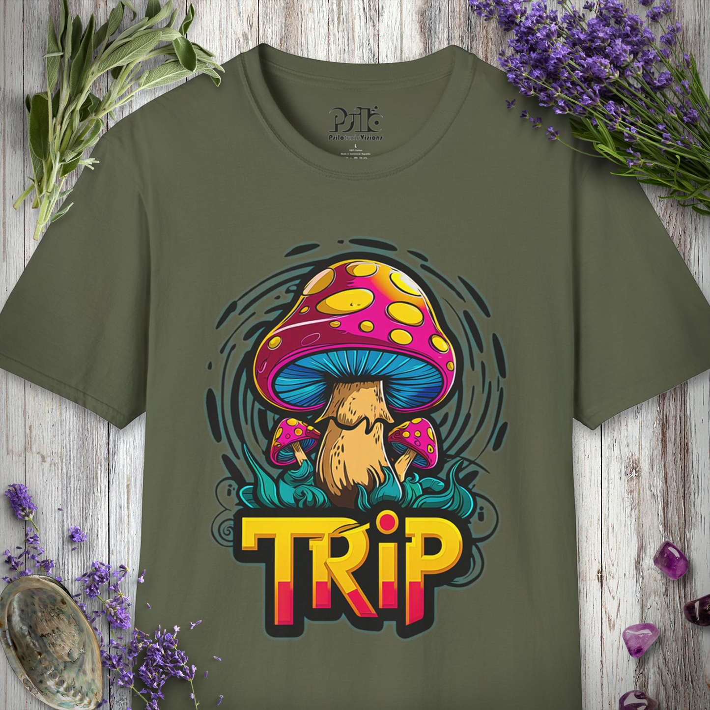 Mushroom Trip Logo T-SHIRT