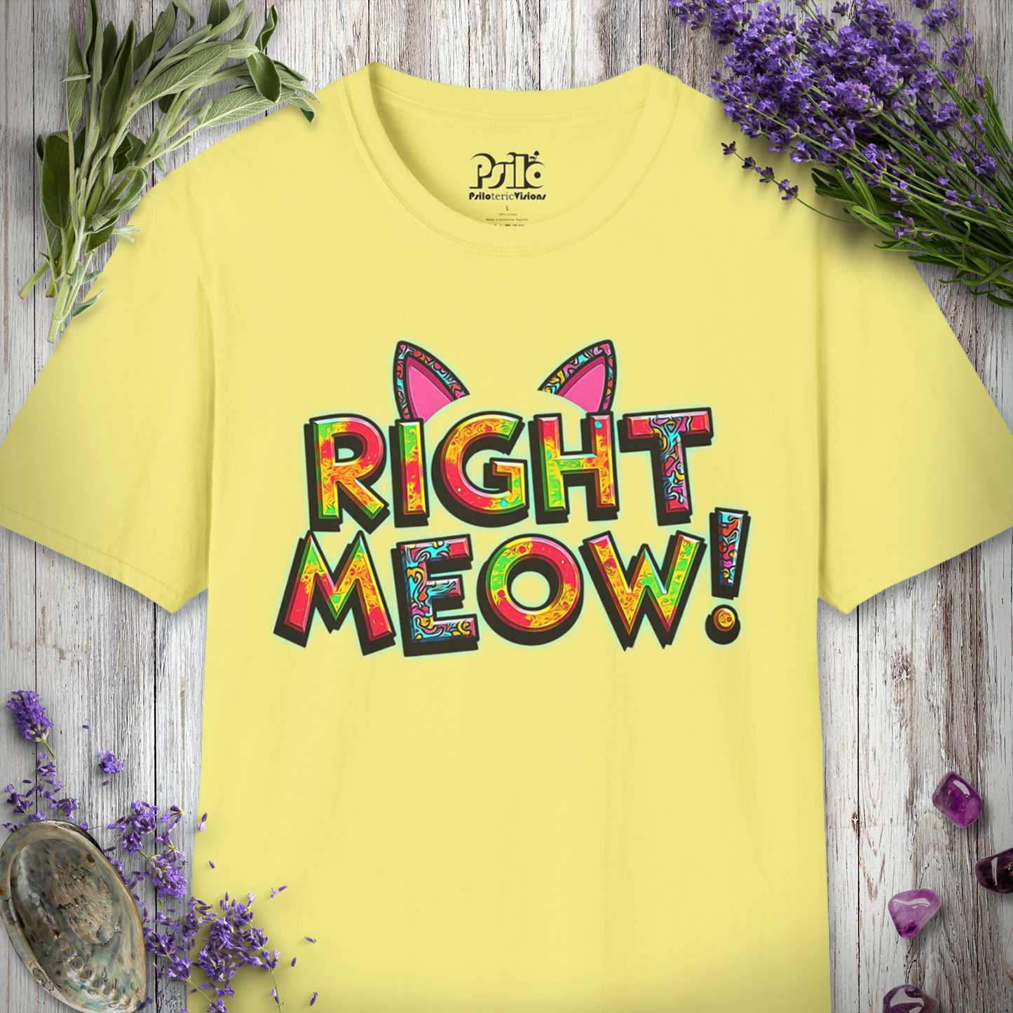 Right Meow T-SHIRT