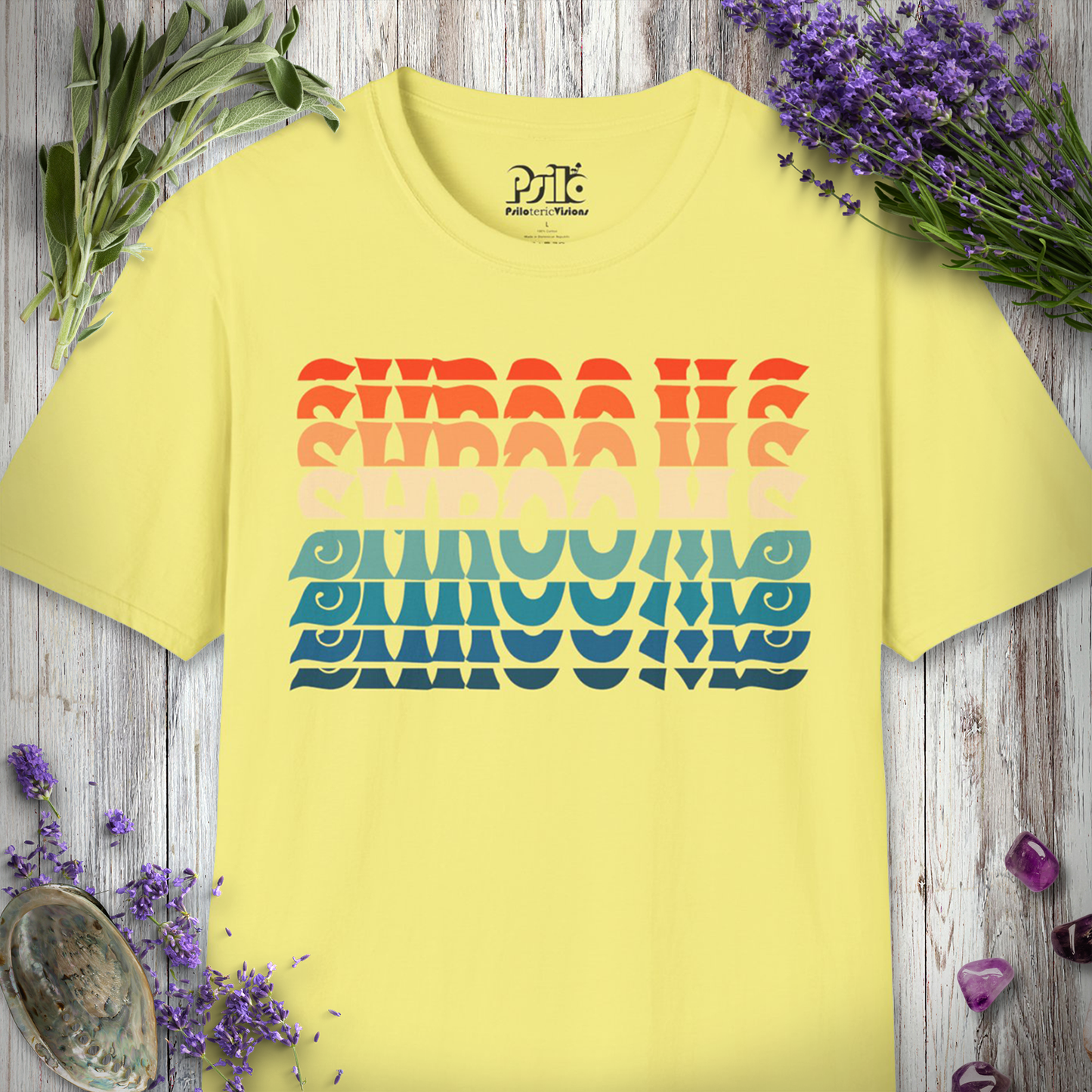 Shrooms Text Effect T-SHIRT