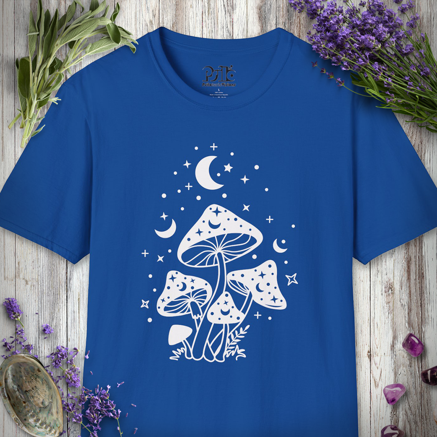 Moonlit Mushrooms T-SHIRT