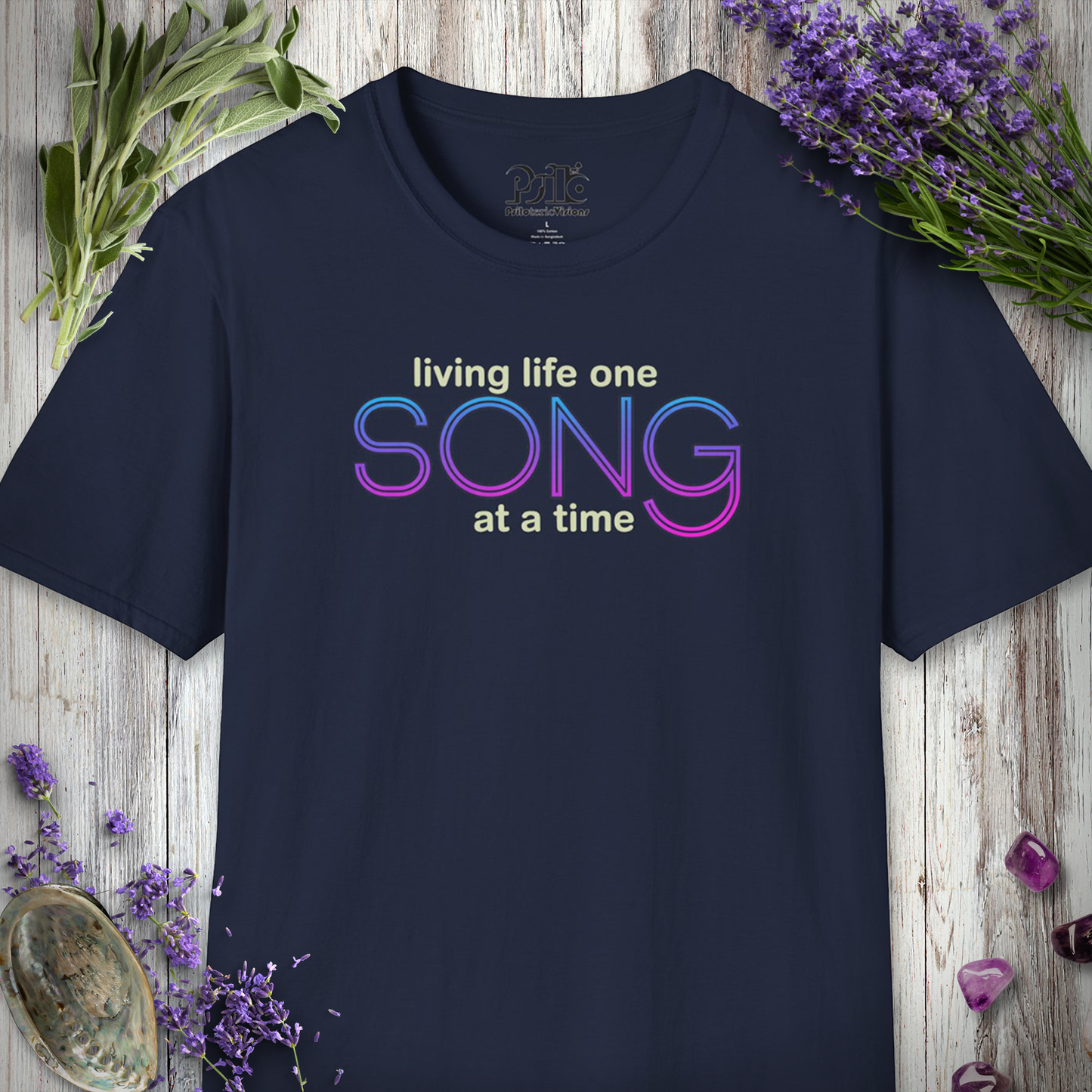 "Living One Song At A Time" T-SHIRT
