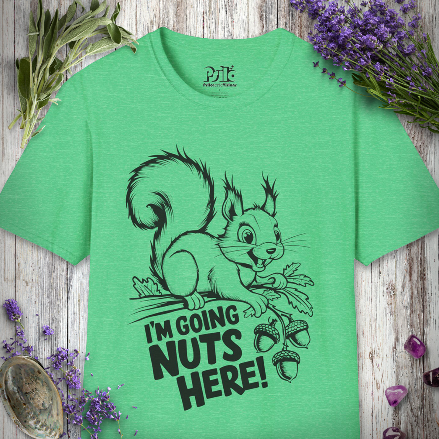 Going Nuts Here T-SHIRT