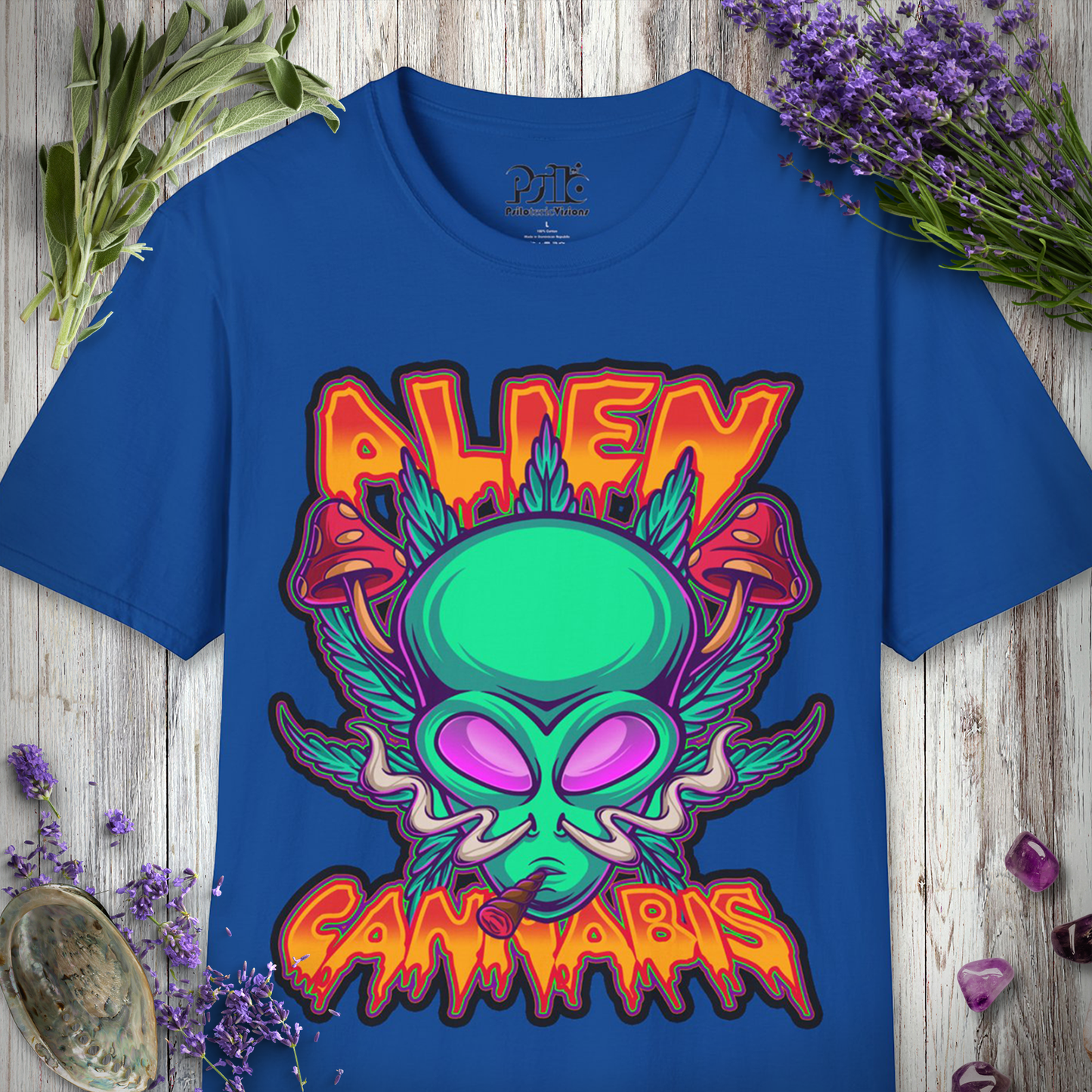 Alien Cannabis T-SHIRT