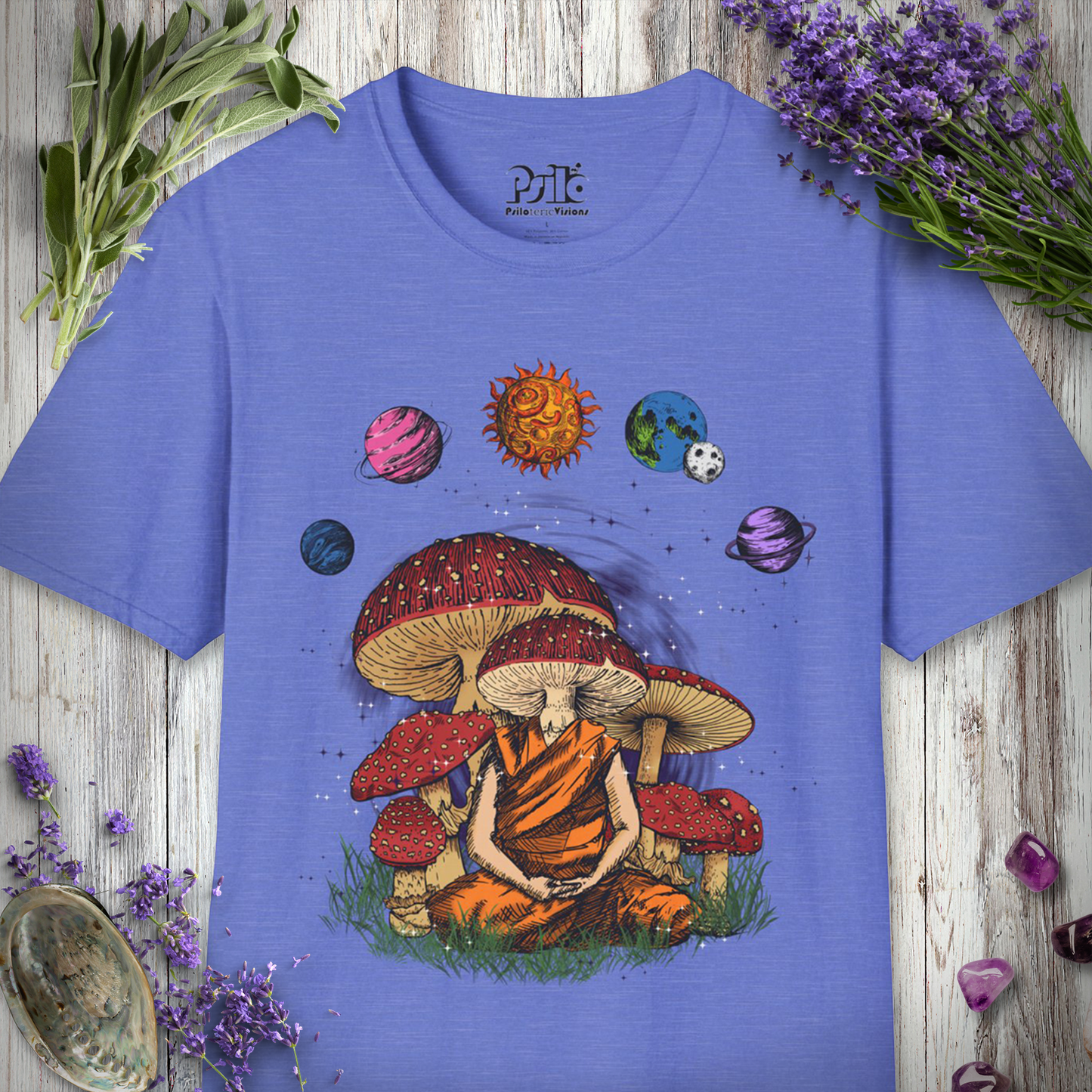 Buddhist Mushroom Head T-SHIRT