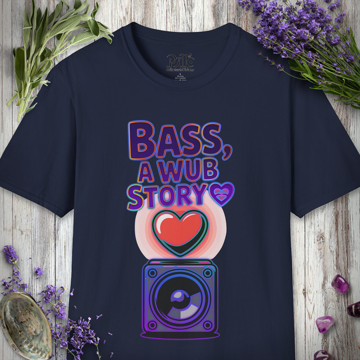 "A Wub Story (Sub Heart) V2" T-SHIRT