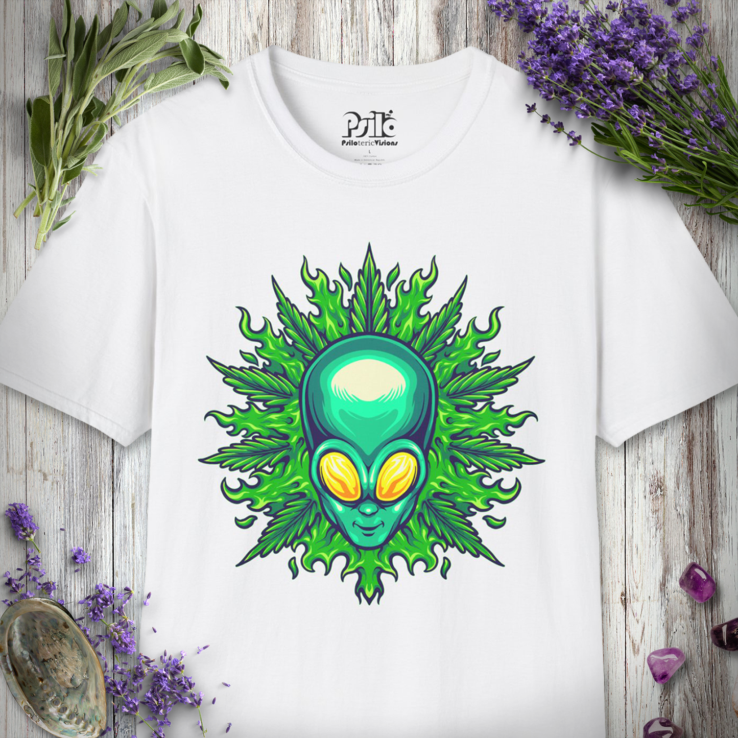 Alien Leaf T-SHIRT