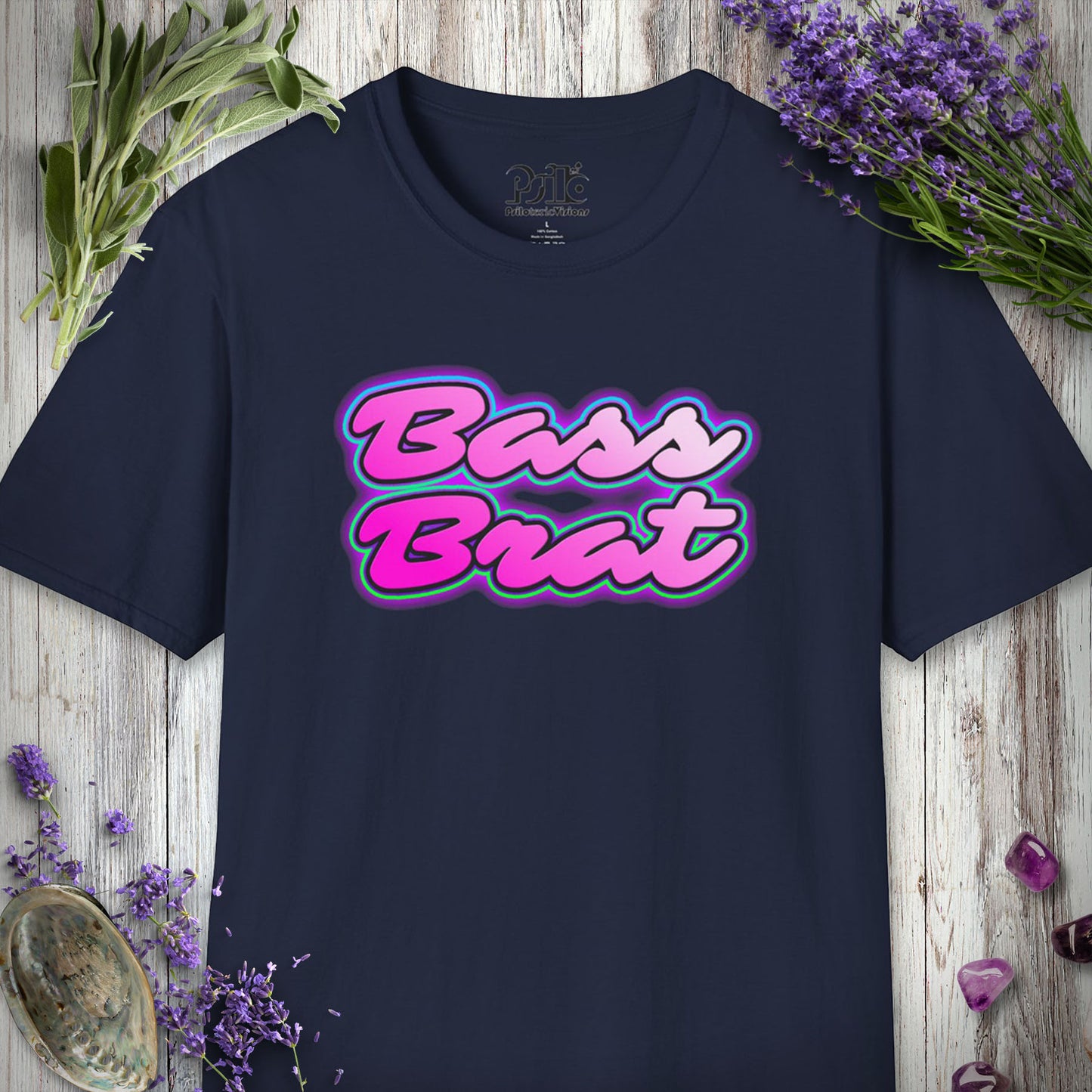 "Bass Brat (Pink)" T-SHIRT
