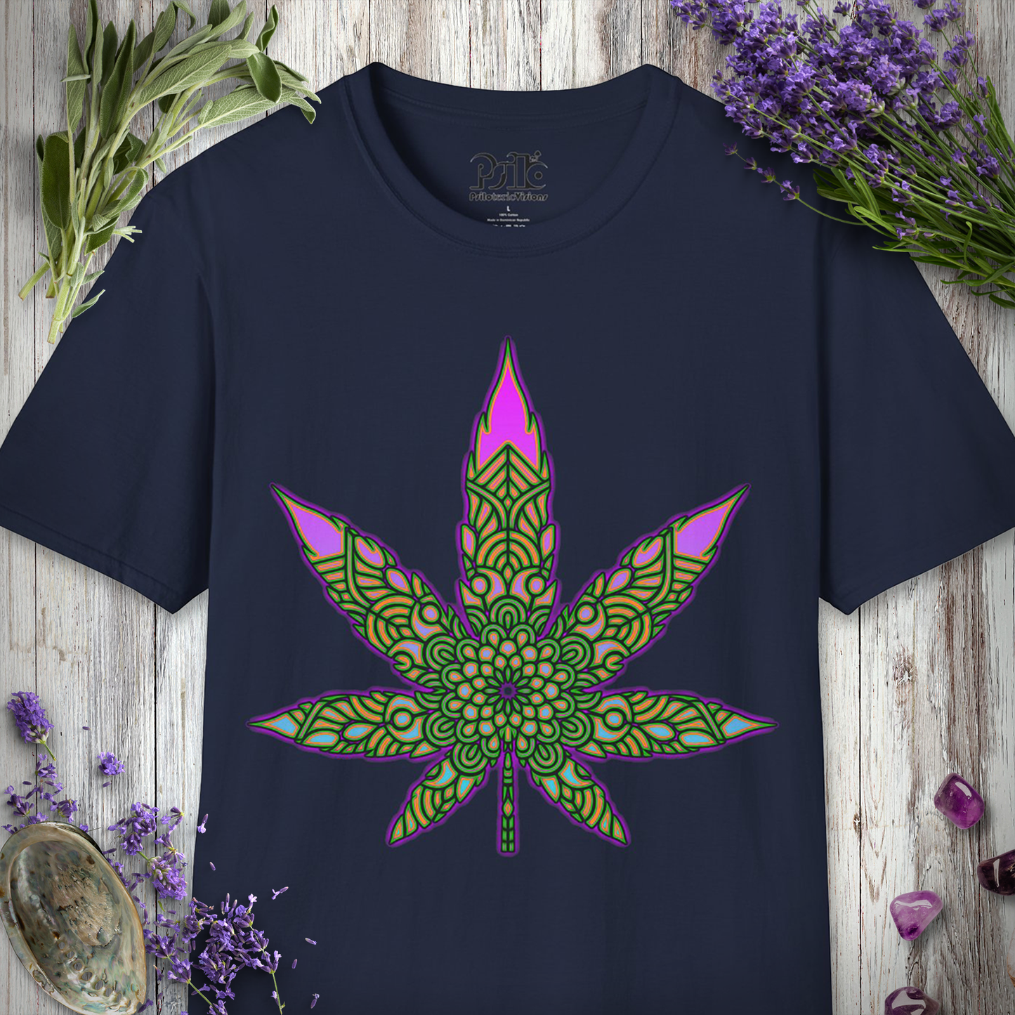 Cannabis Mandala T-SHIRT