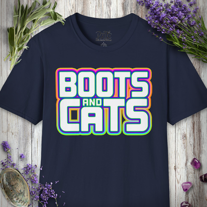 "Boots and Cats (Bold)" T-SHIRT