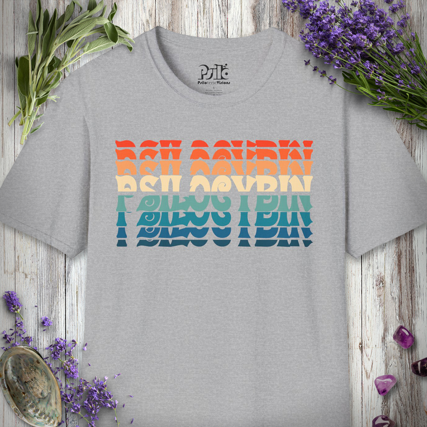 Psilocybin Text Effect T-Shirt