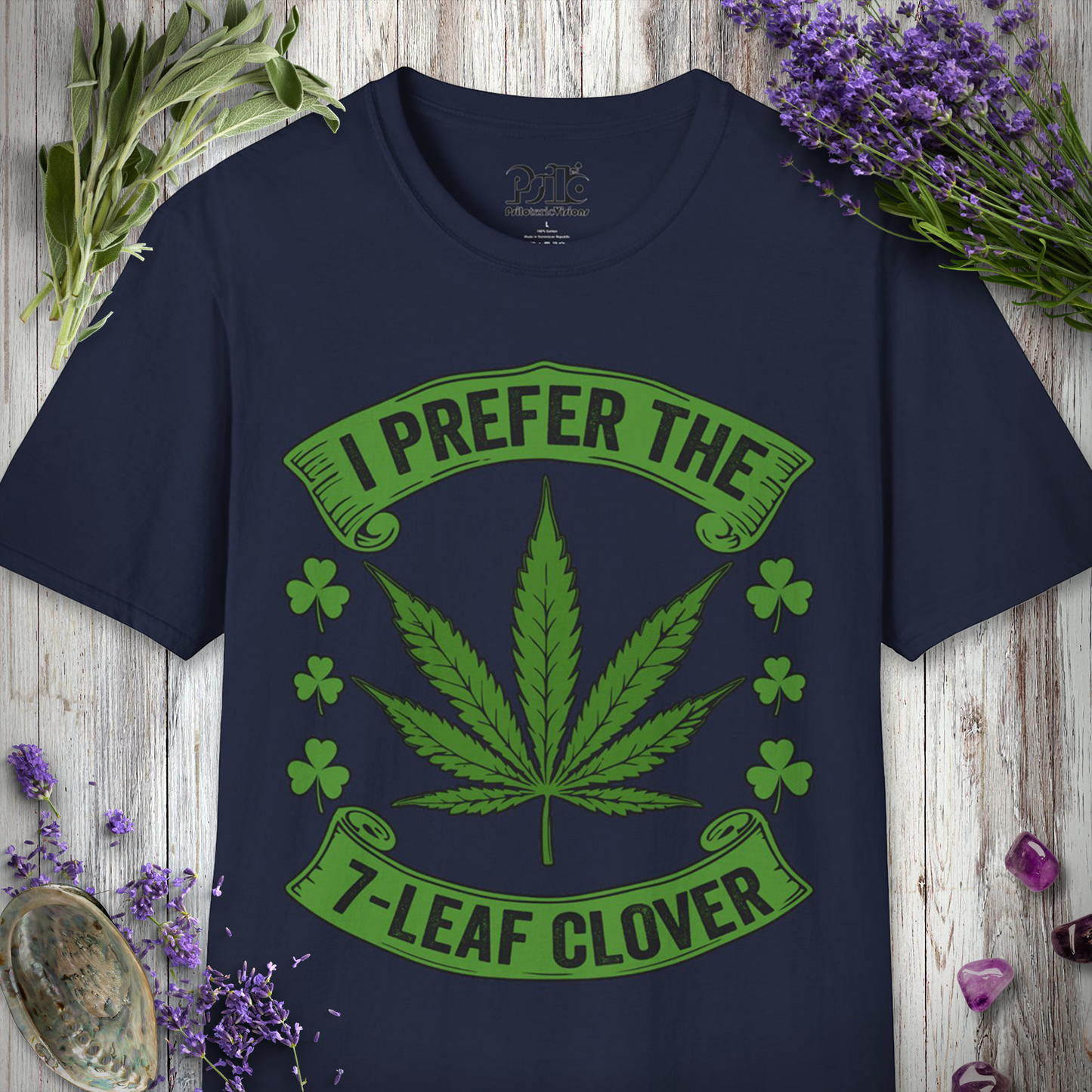 7 Leaf Clover T-SHIRT