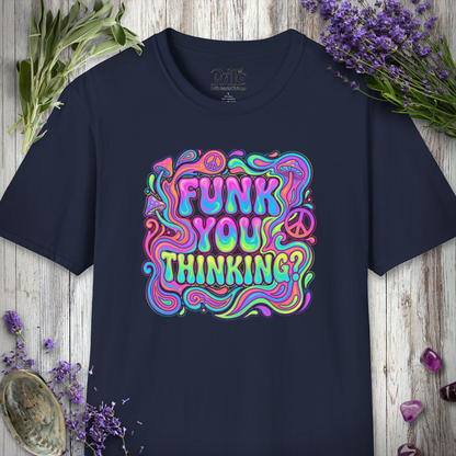 "Funk You Thinking (Pastel Neon)" T-SHIRT