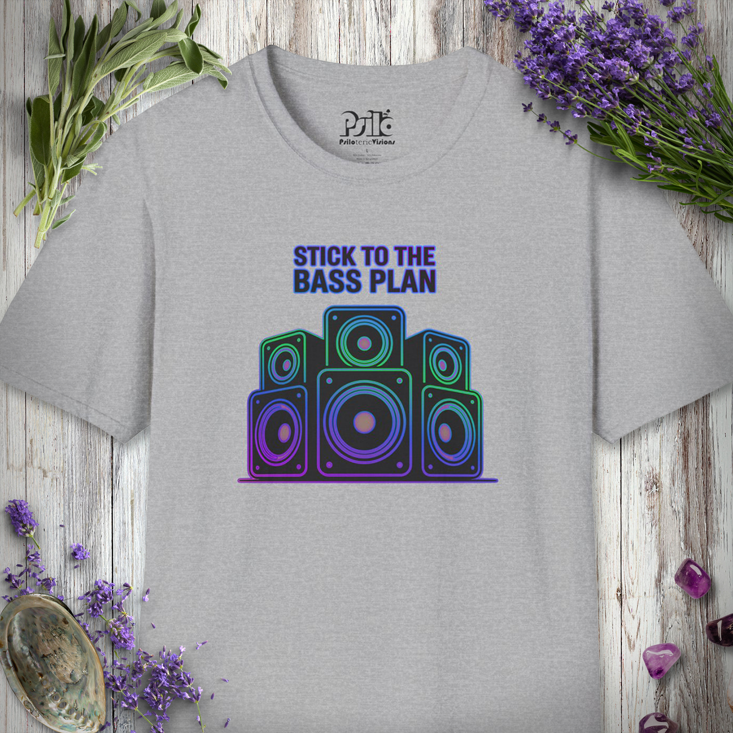 "The Bass Plan (Colored)" T-SHIRT