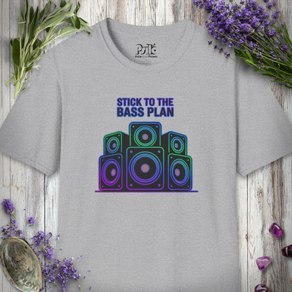 "The Bass Plan (Colored)" T-SHIRT