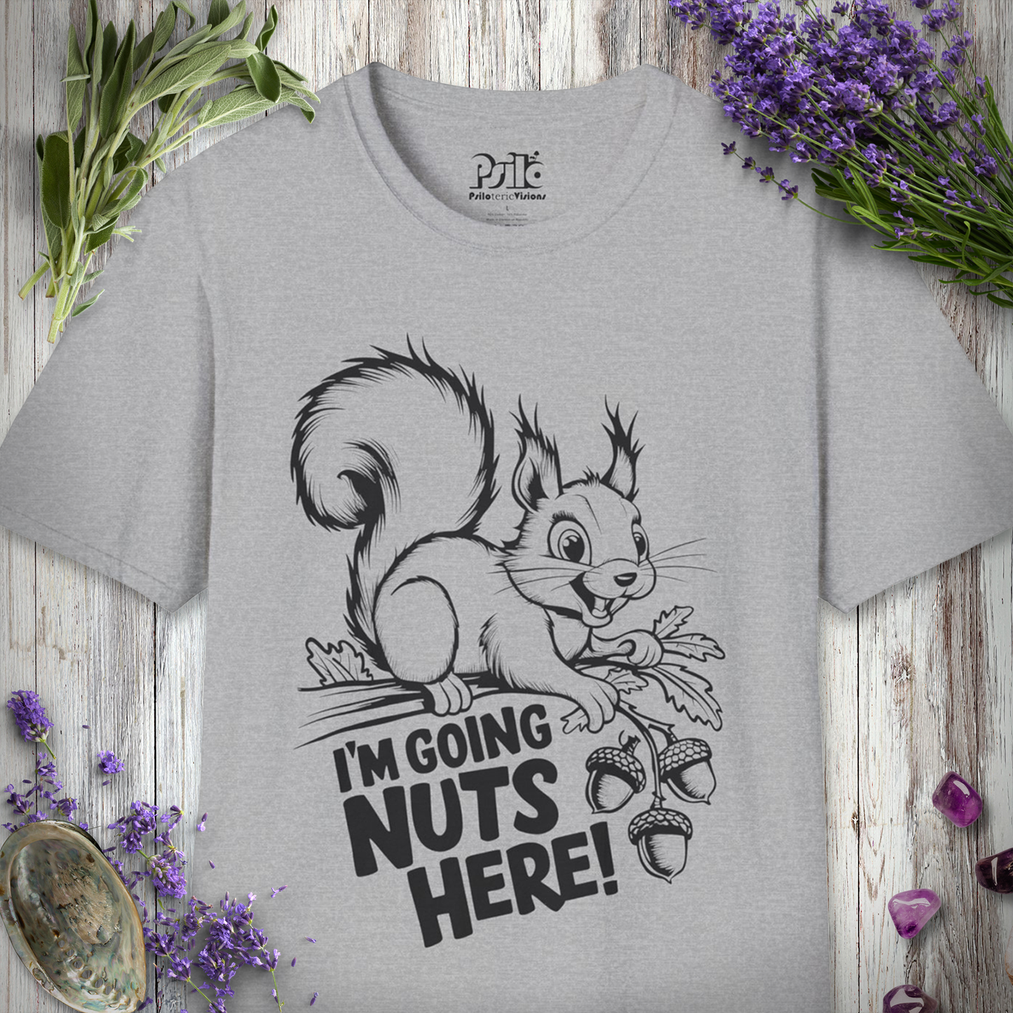 Going Nuts Here T-SHIRT