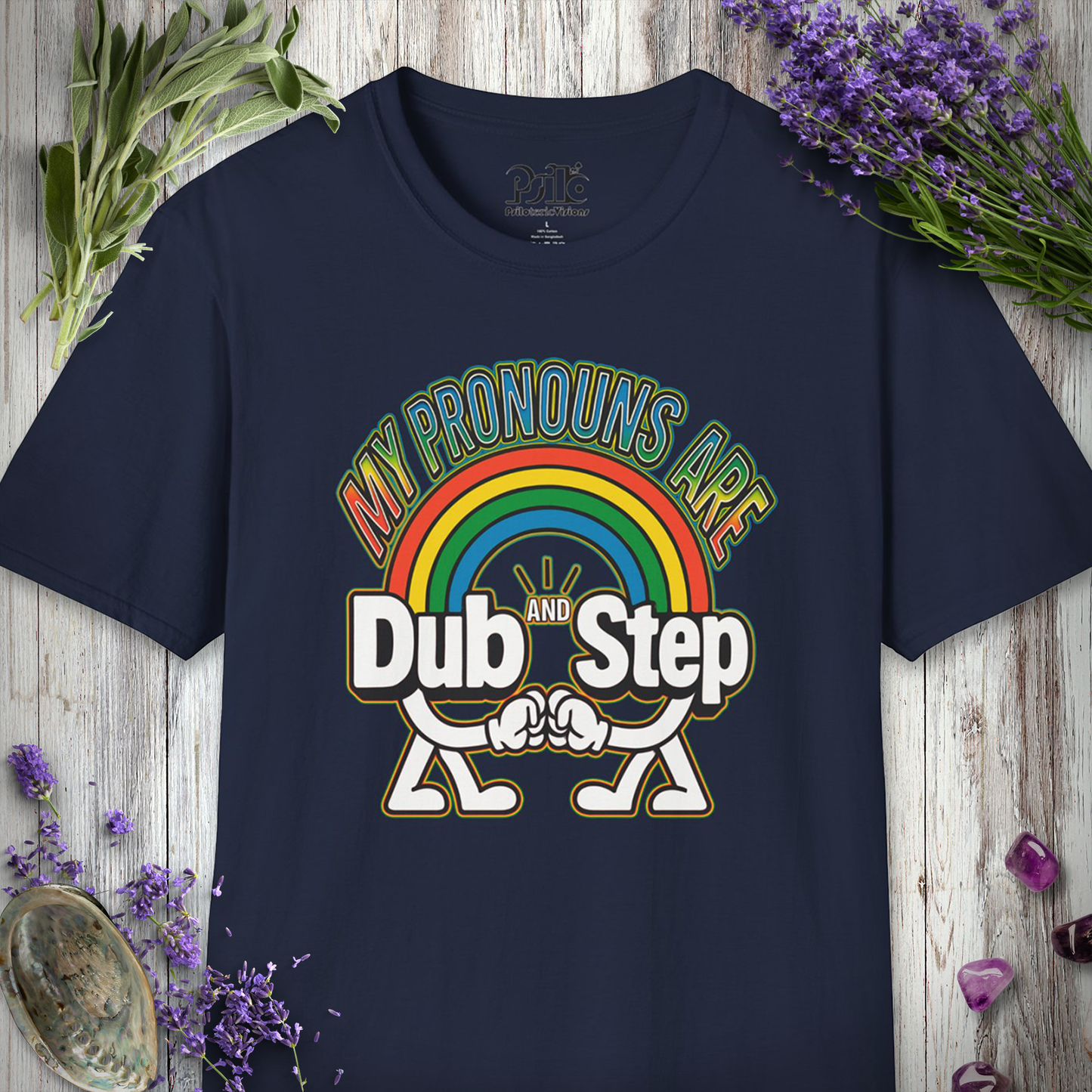 "Pronouns Are Dub / Step" T-SHIRT