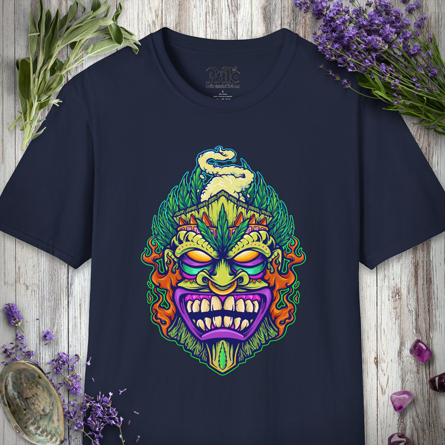 Marijuana Tiki T-SHIRT