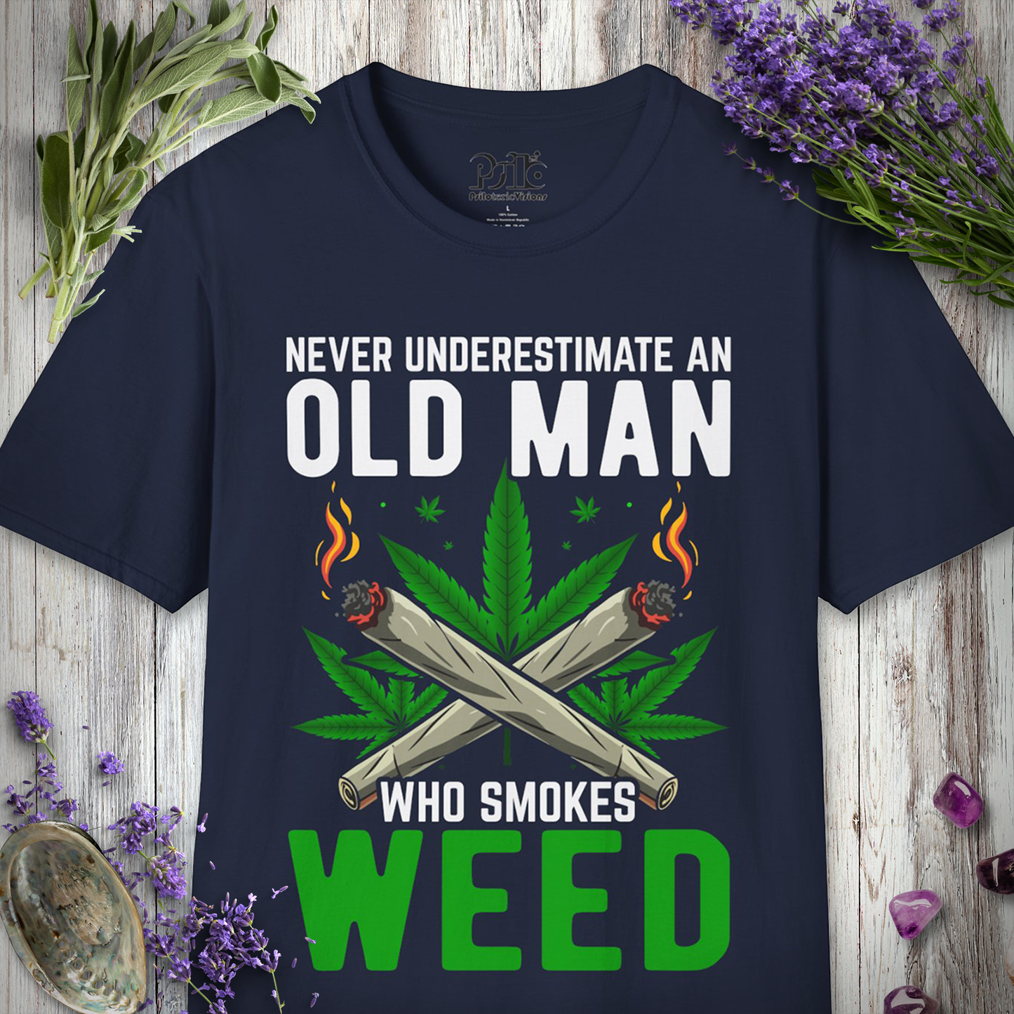 Old Man Weed T-SHIRT