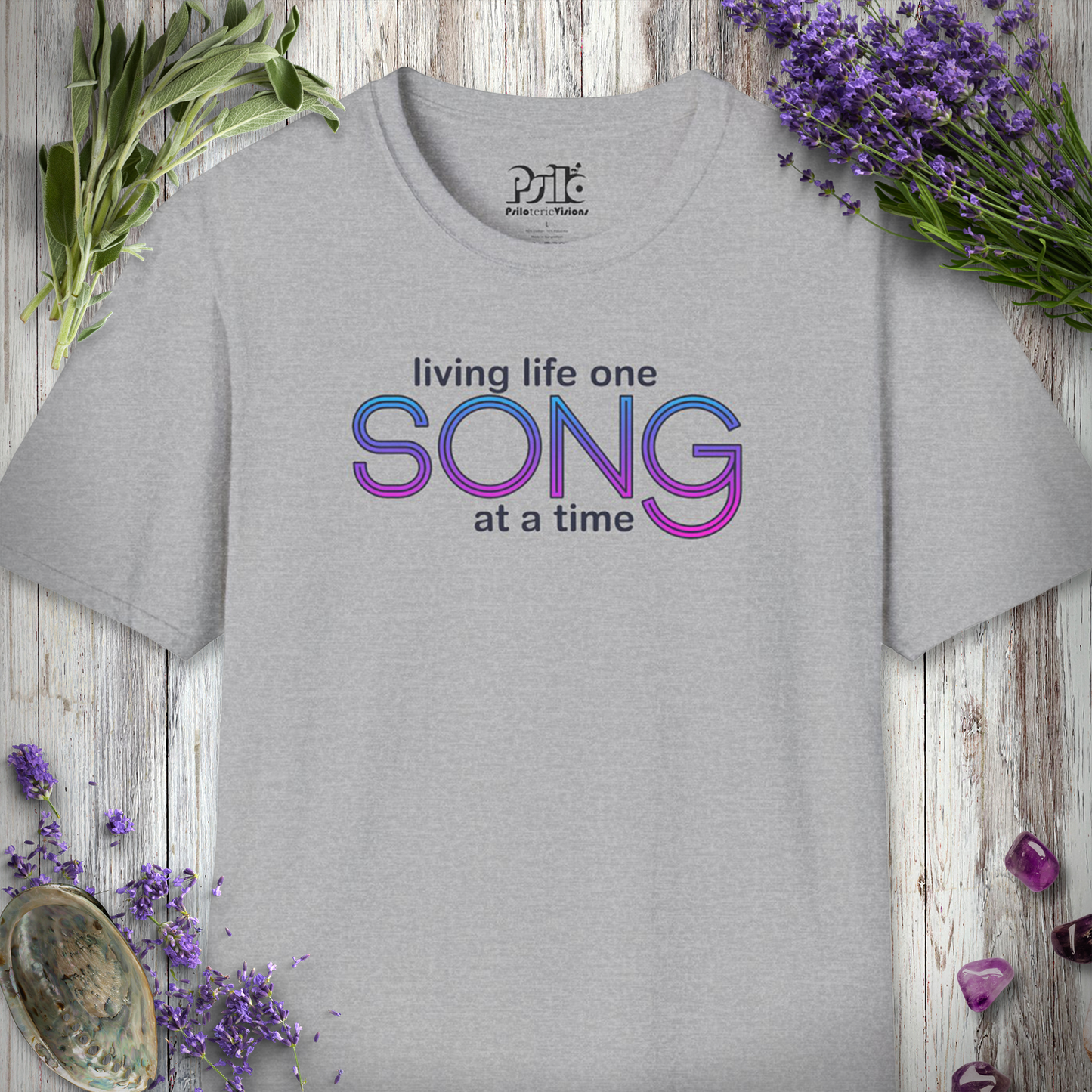 "Living One Song At A Time" T-SHIRT