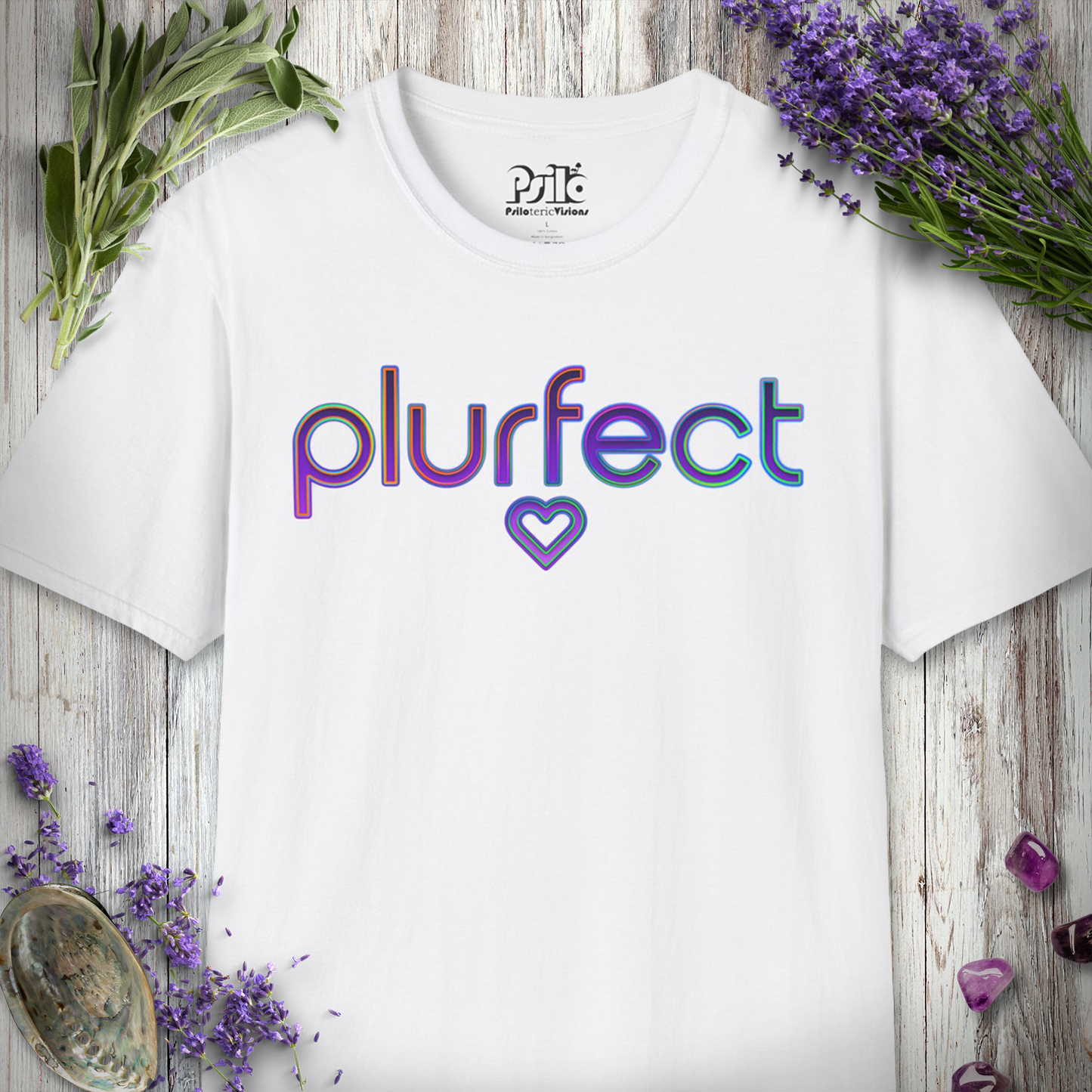 "Minimal Plurfect Heart" T-SHIRT