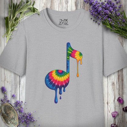 "Note the Tie-Dye" T-SHIRT