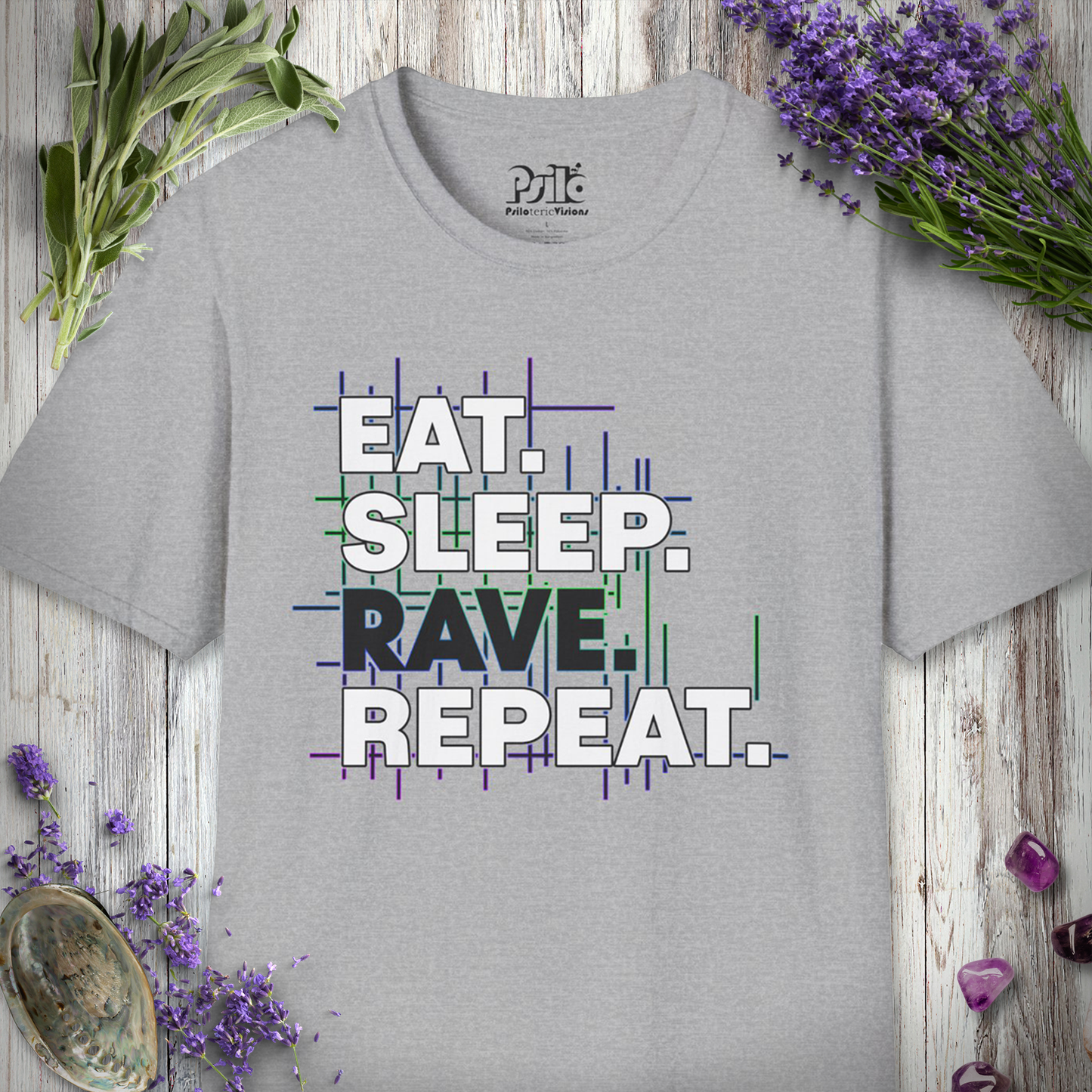 "Rave Repeat" T-SHIRT