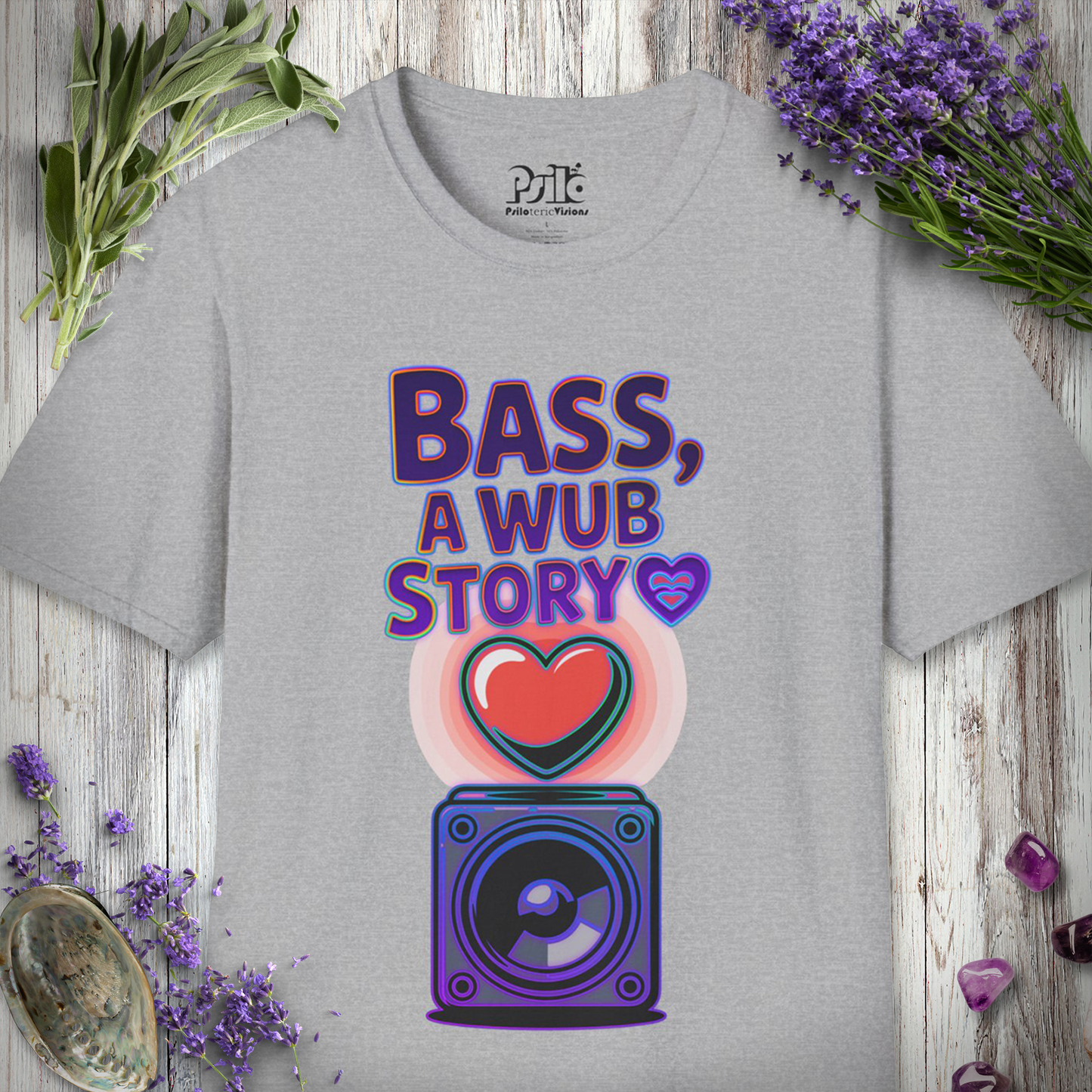 "A Wub Story (Sub Heart) V2" T-SHIRT