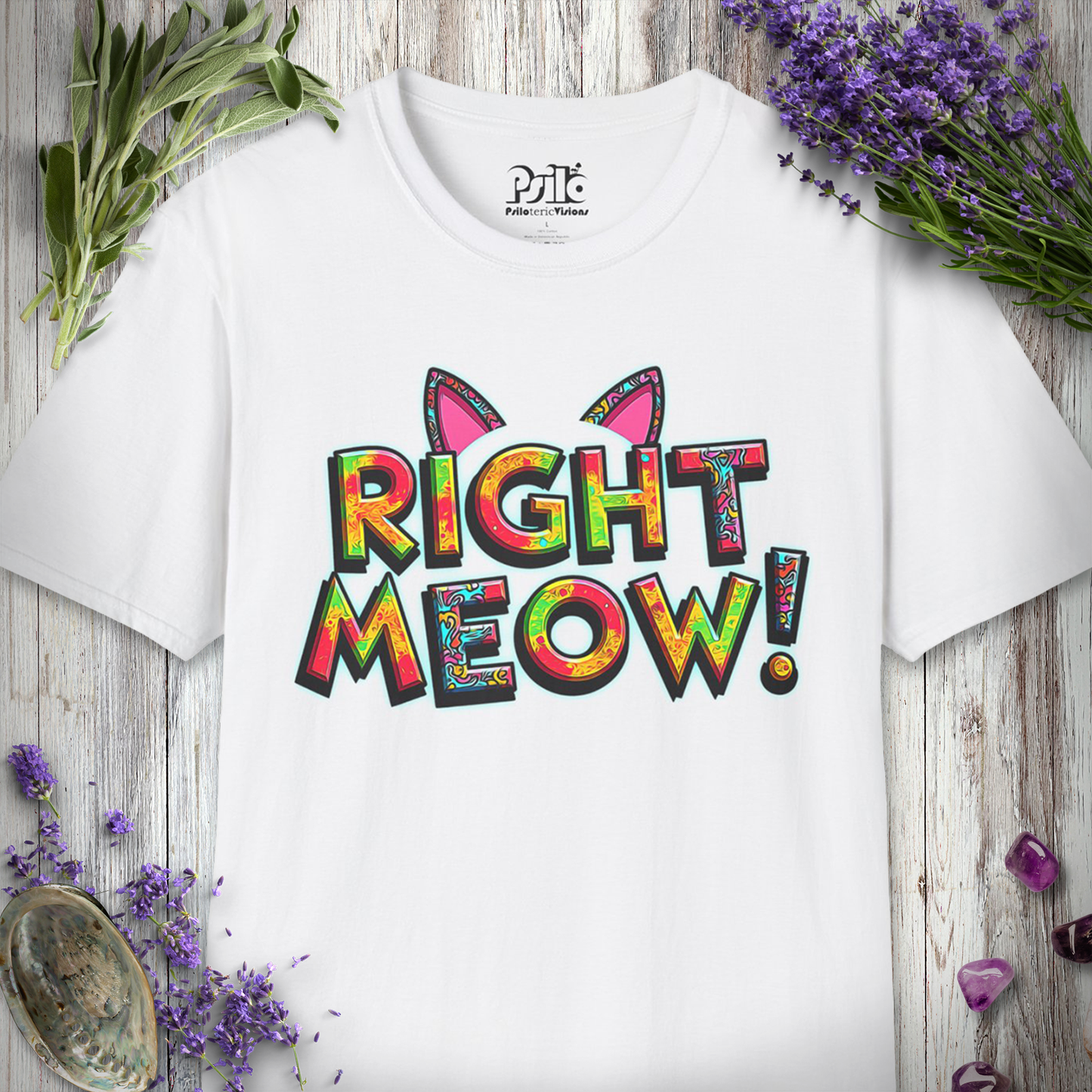 Right Meow T-SHIRT