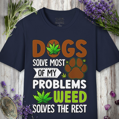 Weed Solves Problems T-SHIRT
