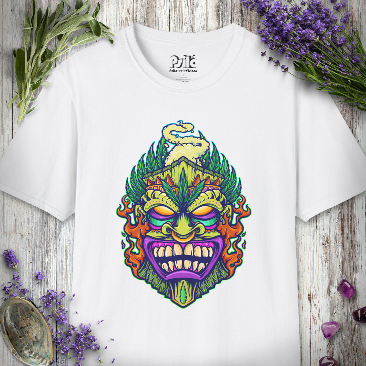 Marijuana Tiki T-SHIRT