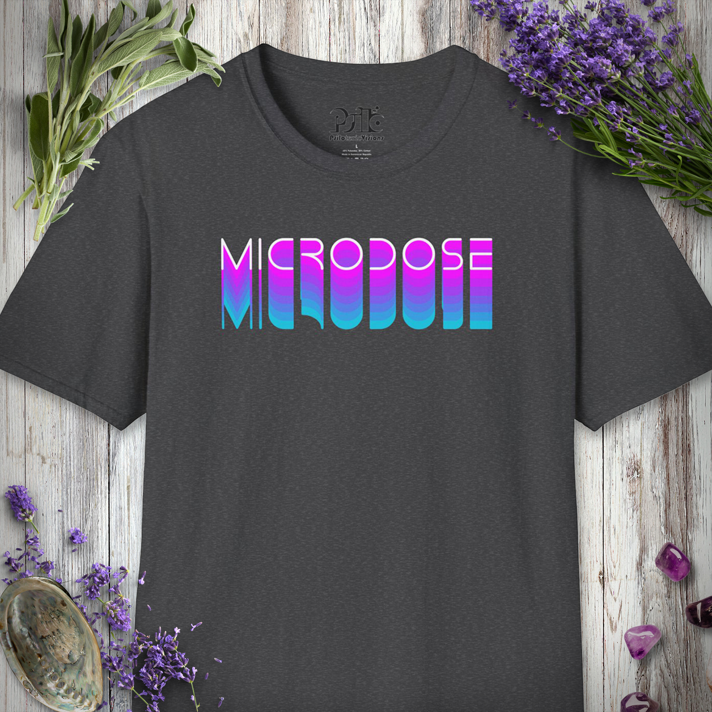 Microdose Text Effect T-SHIRT *