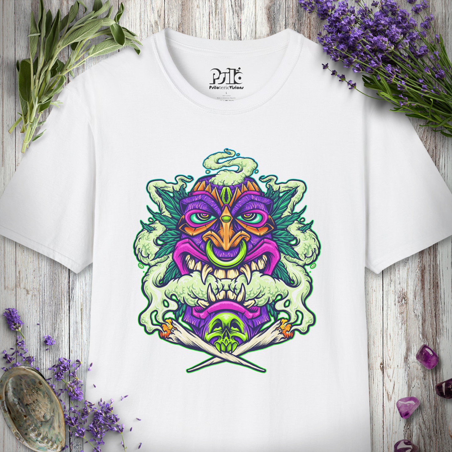 Blitzed Tiki God T-SHIRT