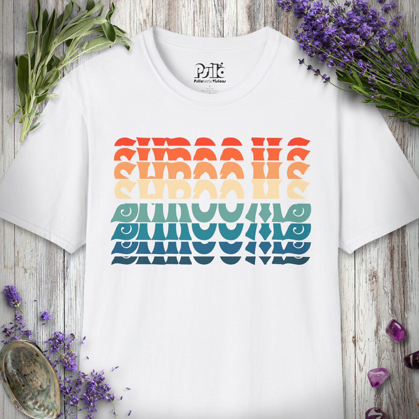 Shrooms Text Effect T-SHIRT