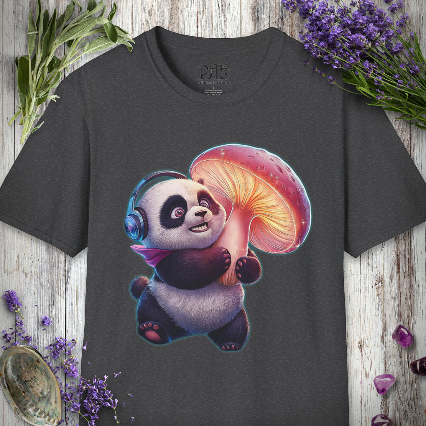 Panda Mushroom T-SHIRT