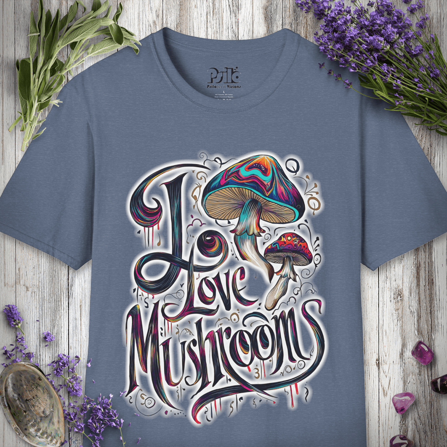 I Love Mushrooms T-SHIRT