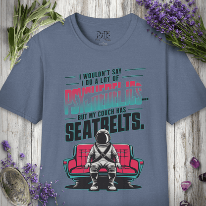 Couch Has Seatbelts T-SHIRT