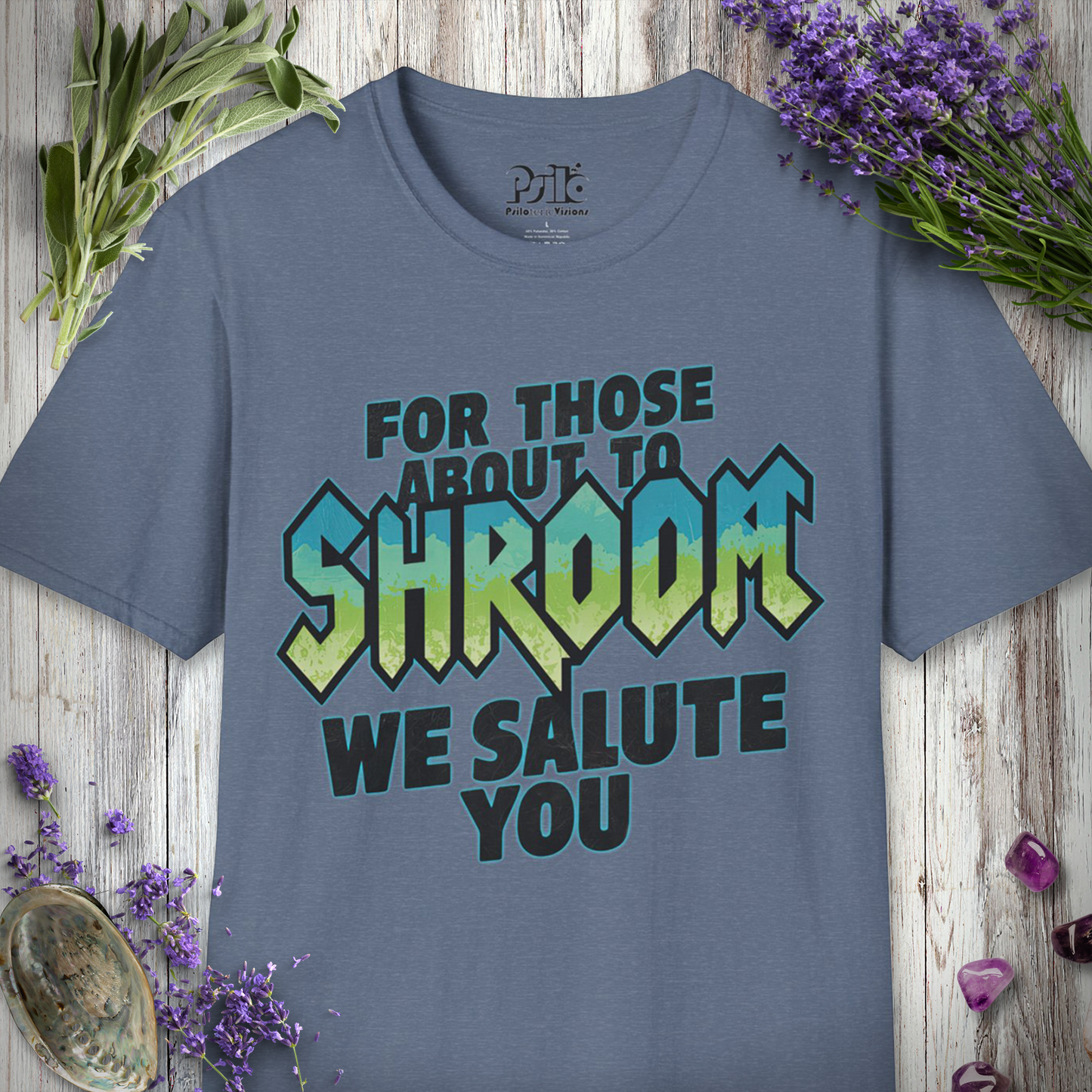 "For Those About to Shroom" Unisex SOFTSTYLE T-SHIRT