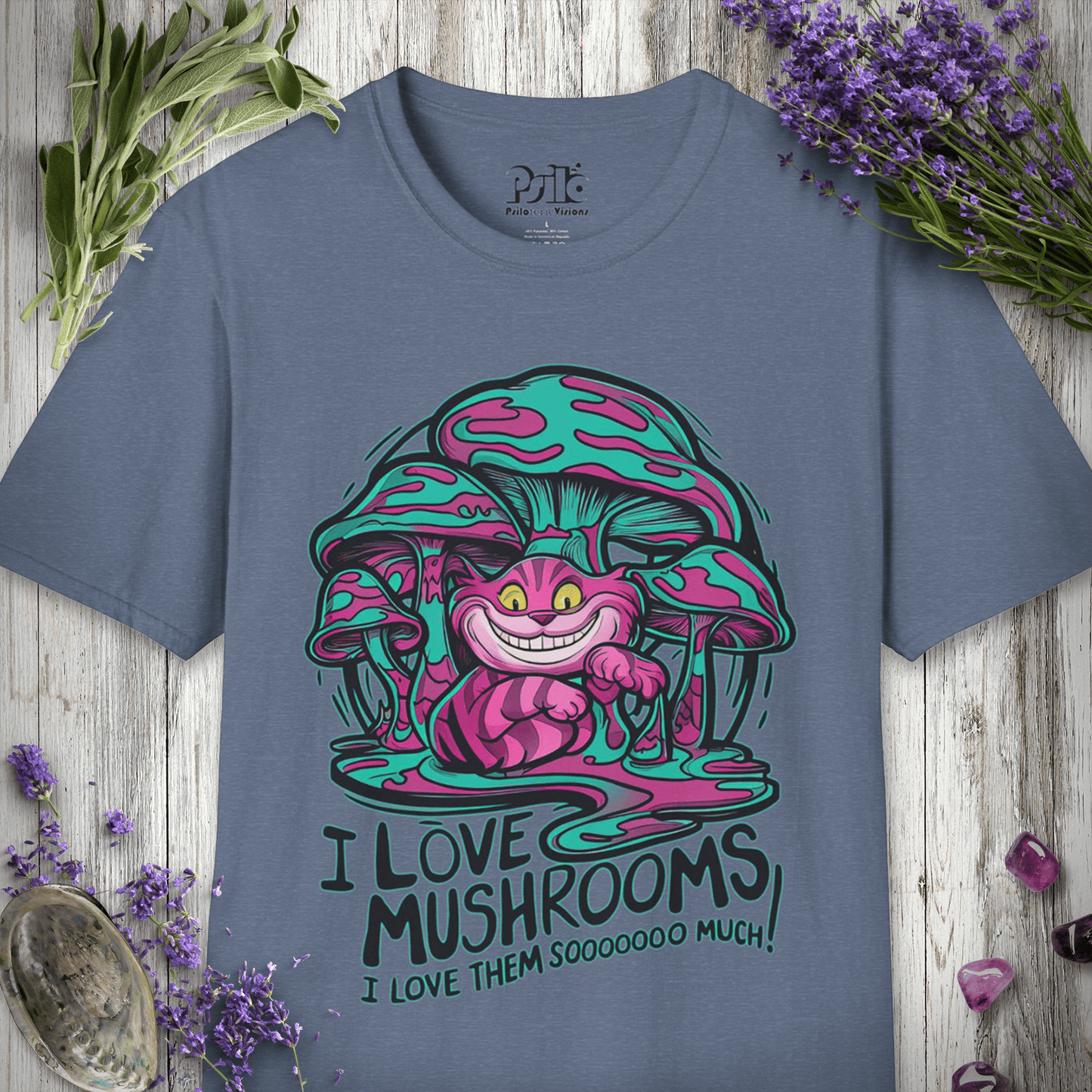 I Love Mushrooms Soooo Much T-SHIRT