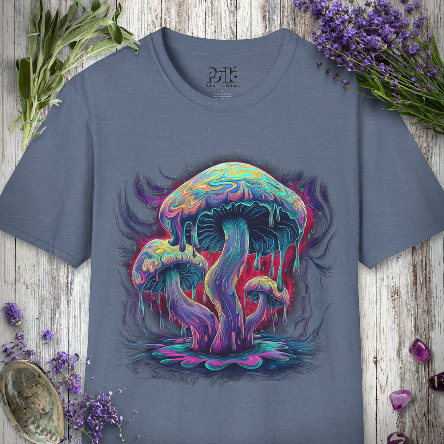 Dripping Mushrooms T-SHIRT