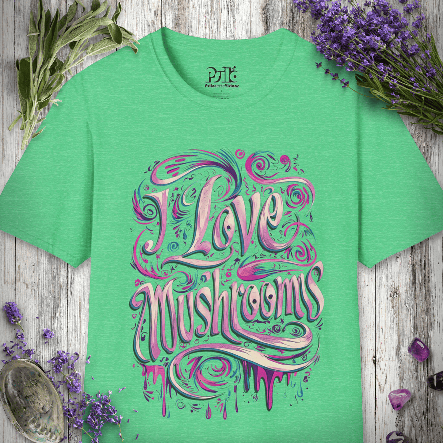 I Love Mushrooms T-SHIRT