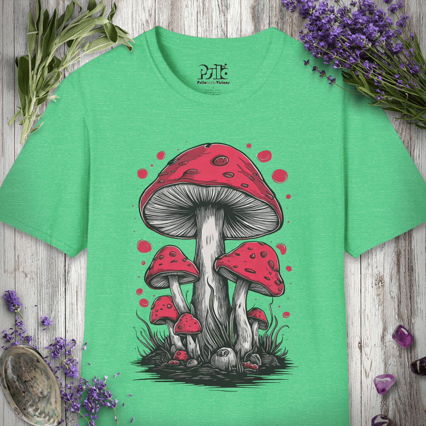 Red Mushrooms T-Shirt